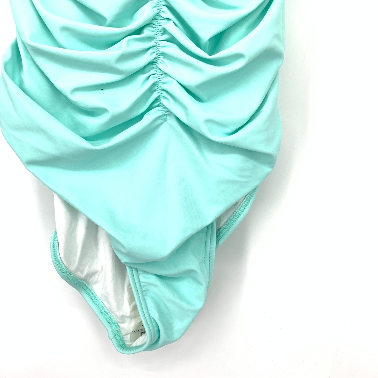 Pink Desert Ruched Front One Piece Swimsuit Womens Size Xl Blue New — image 4 of 6